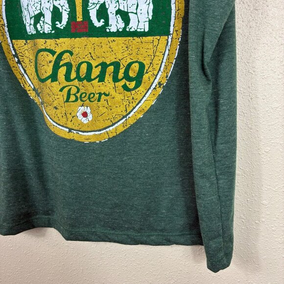 VTG Y2K Chang Beer Thailand Muscle Tank 90s Americana Sz M - Picture 4 of 5